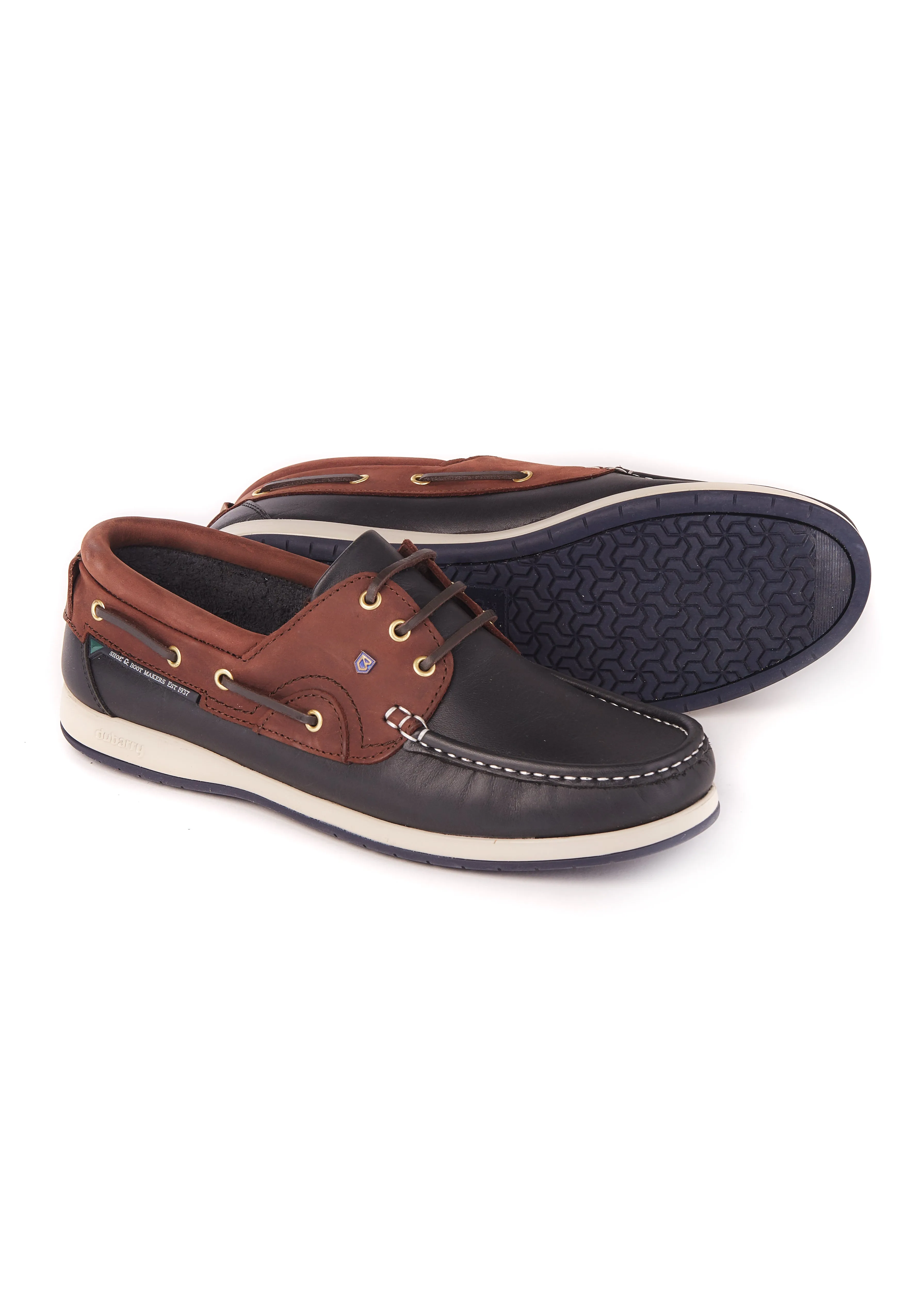 Dubarry Commodore XLT Deck Shoe Navy/Brown