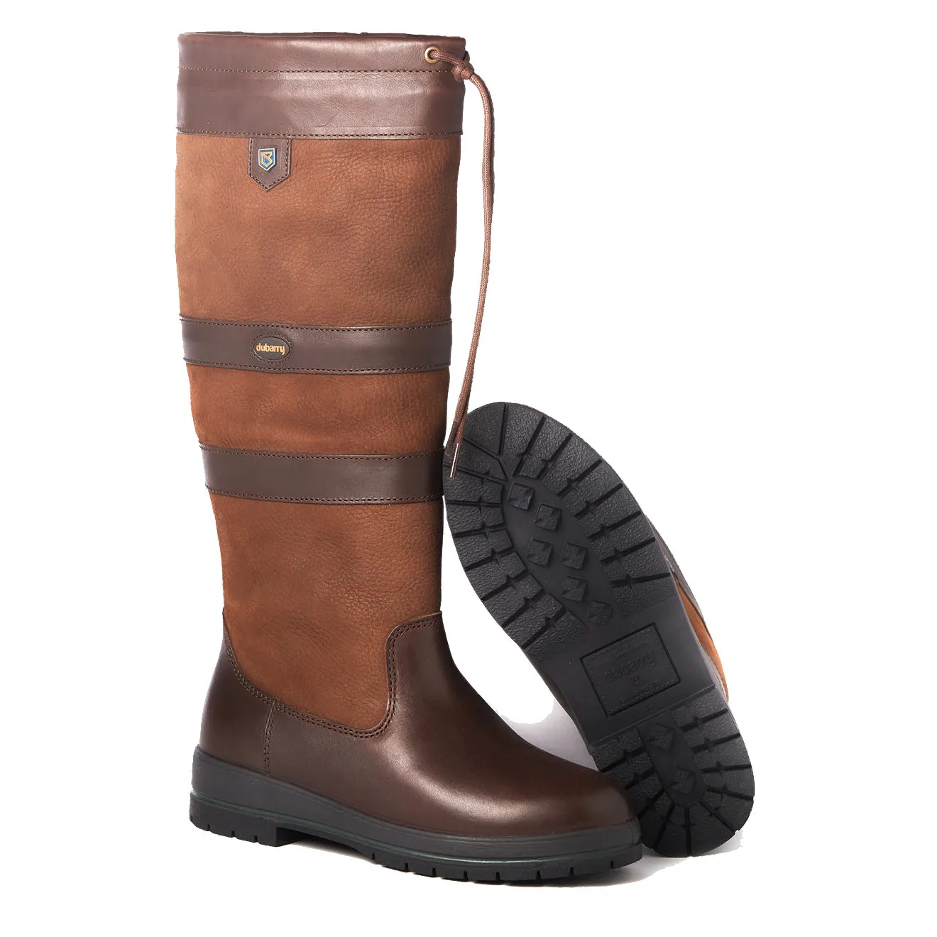 Dubarry Womens Galway Gore-Tex Extrafit Leather Boot Walnut