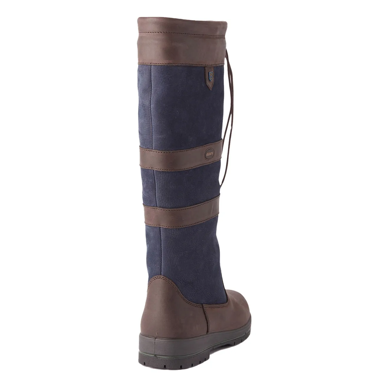 Dubarry Womens Galway Gore-Tex Leather Boot Navy / Brown