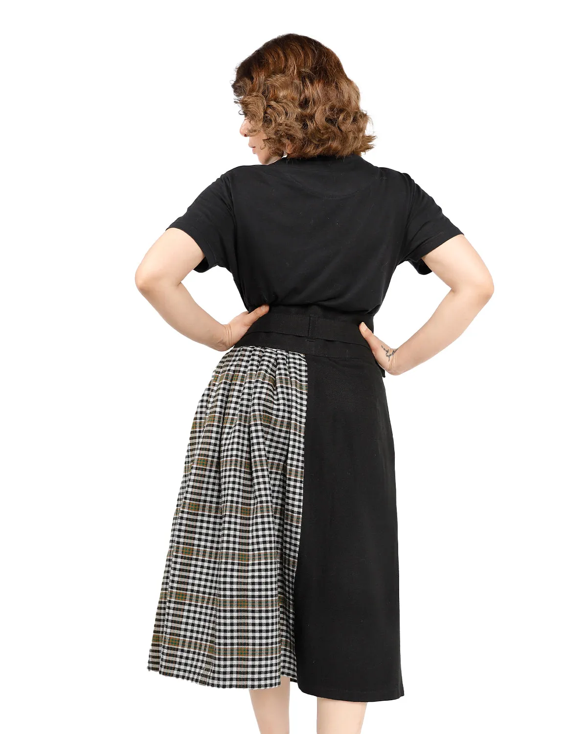 Dusk & Dawn plaid Skirt