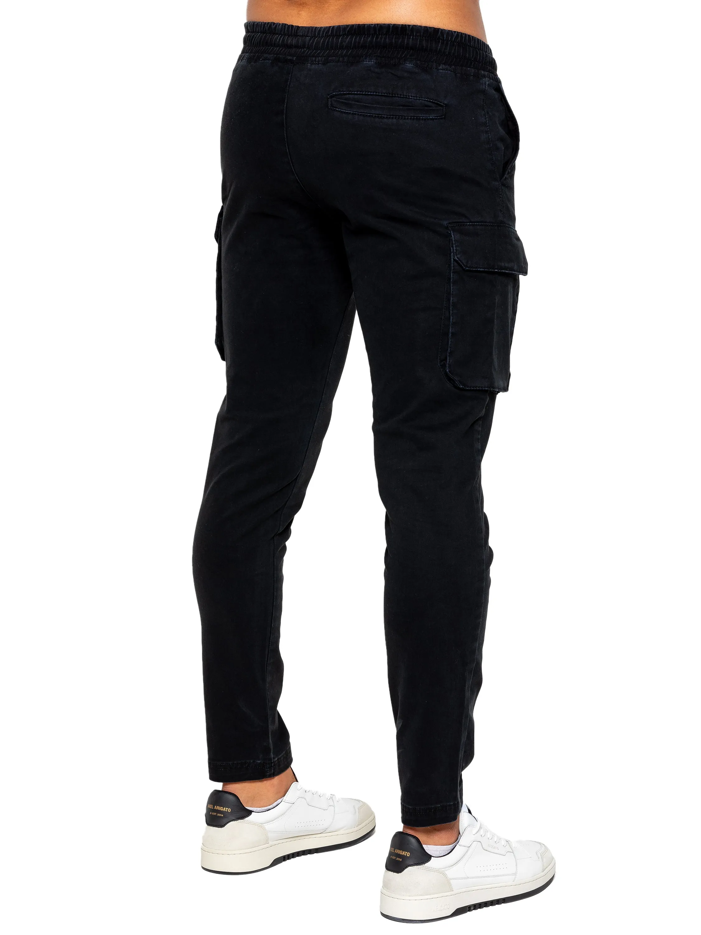 Enzo | Mens Cargo Trousers