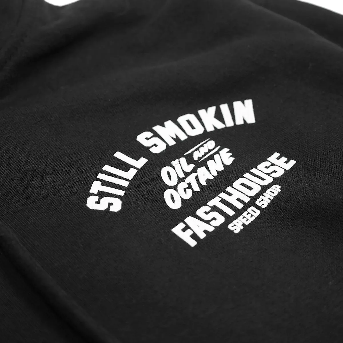 Fasthouse "Smoke & Octane" Hooded Pullover - Black