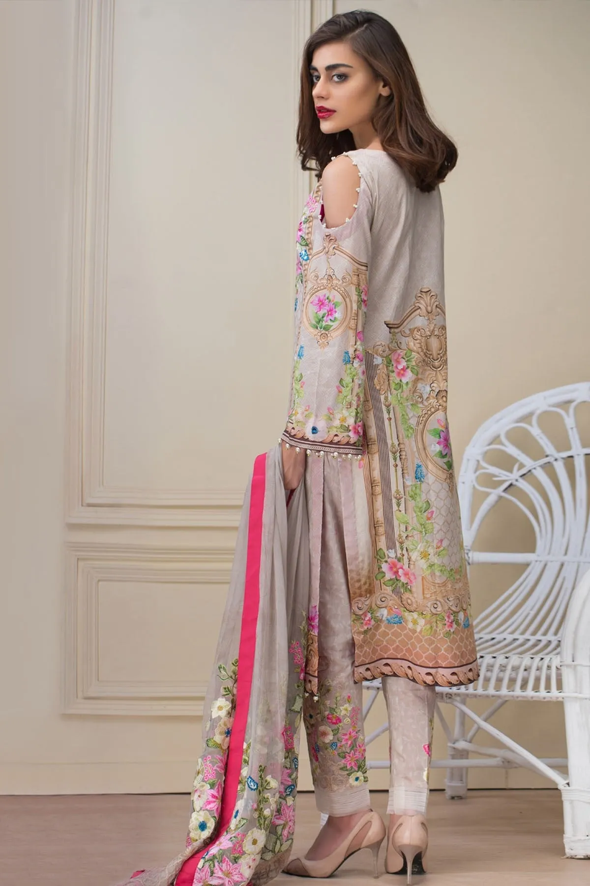 Firdous Malhar Lawn Collection 2018 – MAL-04