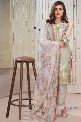 Firdous Malhar Lawn Collection 2018 – MAL-06