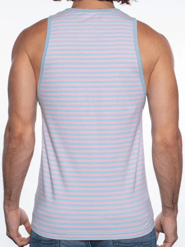 FK SPORT MIRAGE STRIPED TANK TOP