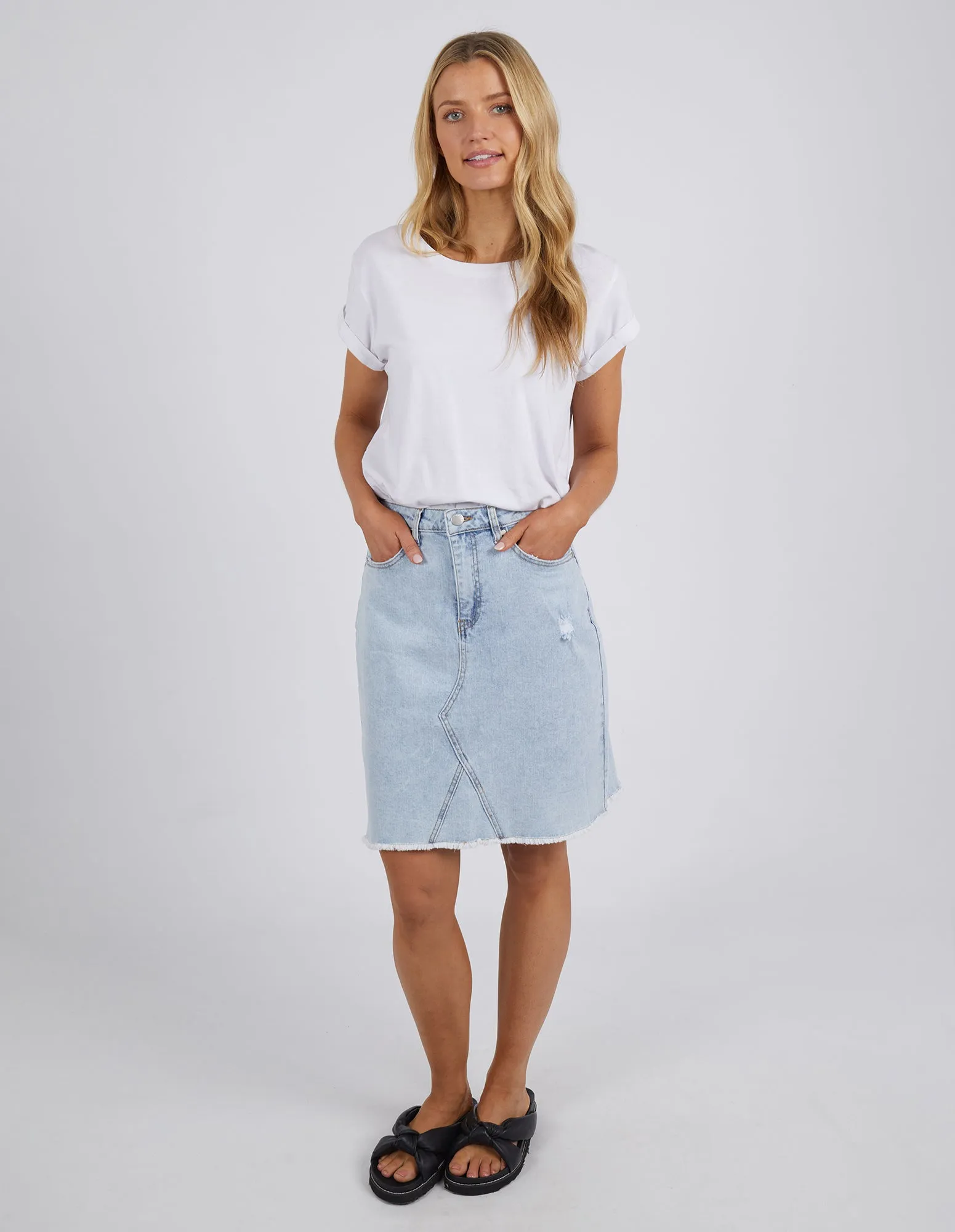 Foxwood Belle Skirt - Light Blue