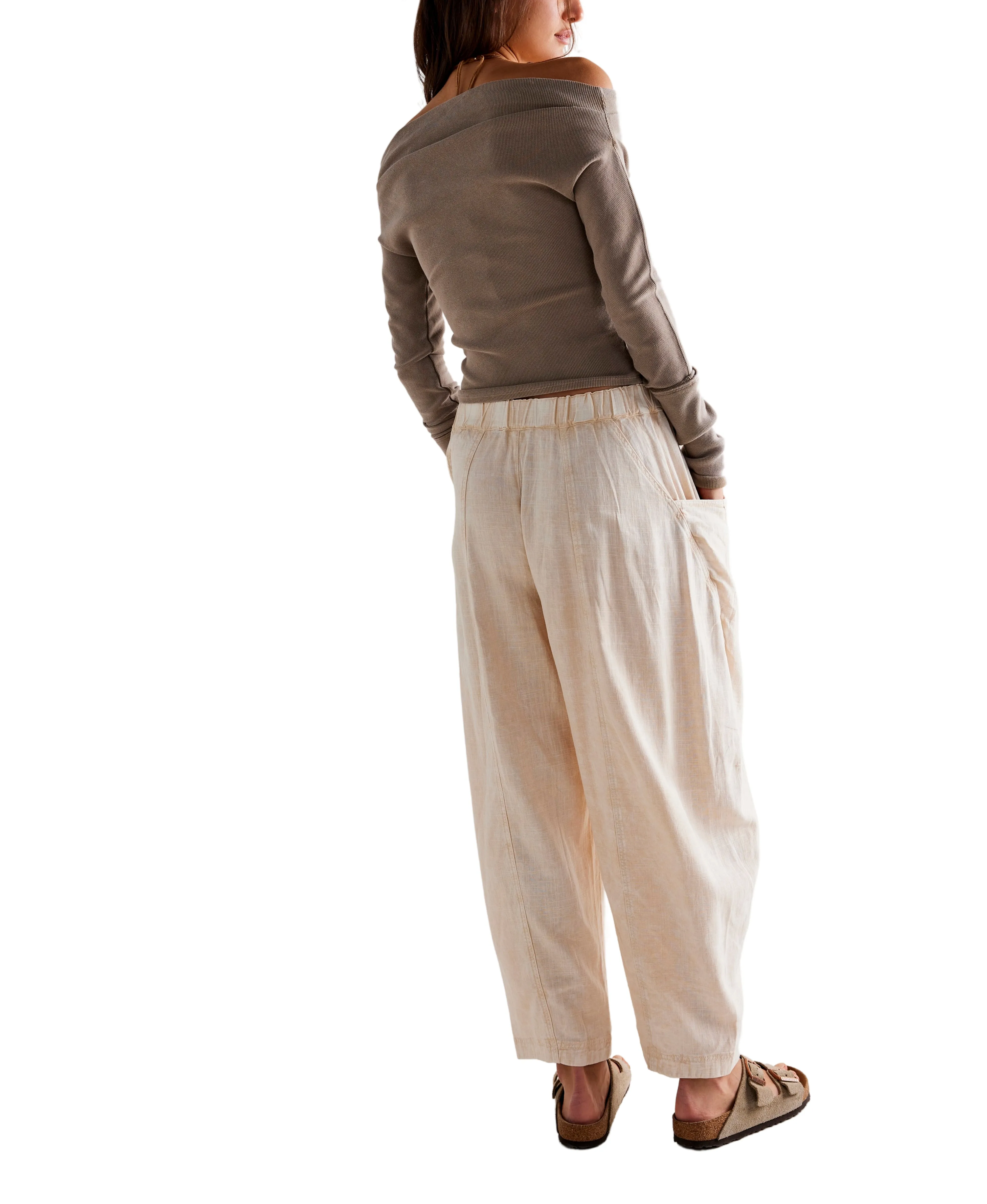 Free People High Road Pull On Barrel Pant