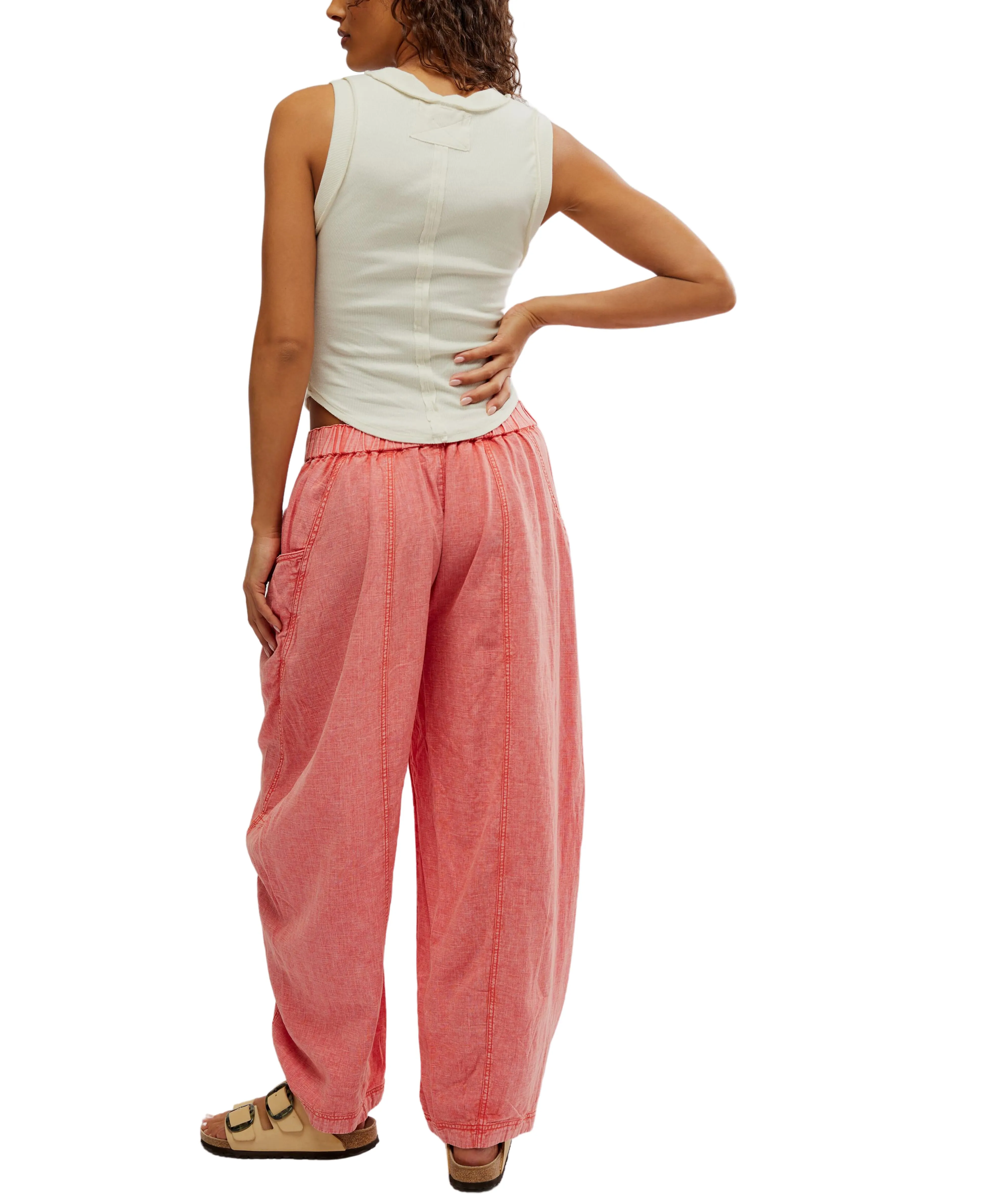 Free People High Road Pull On Barrel Pant