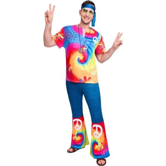 Free Spirit Hippy Costume - Buy Online Only