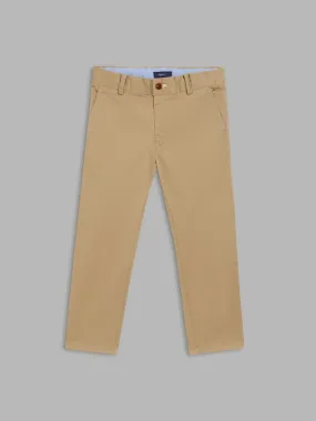 Gant Boys Khaki Cotton Trousers