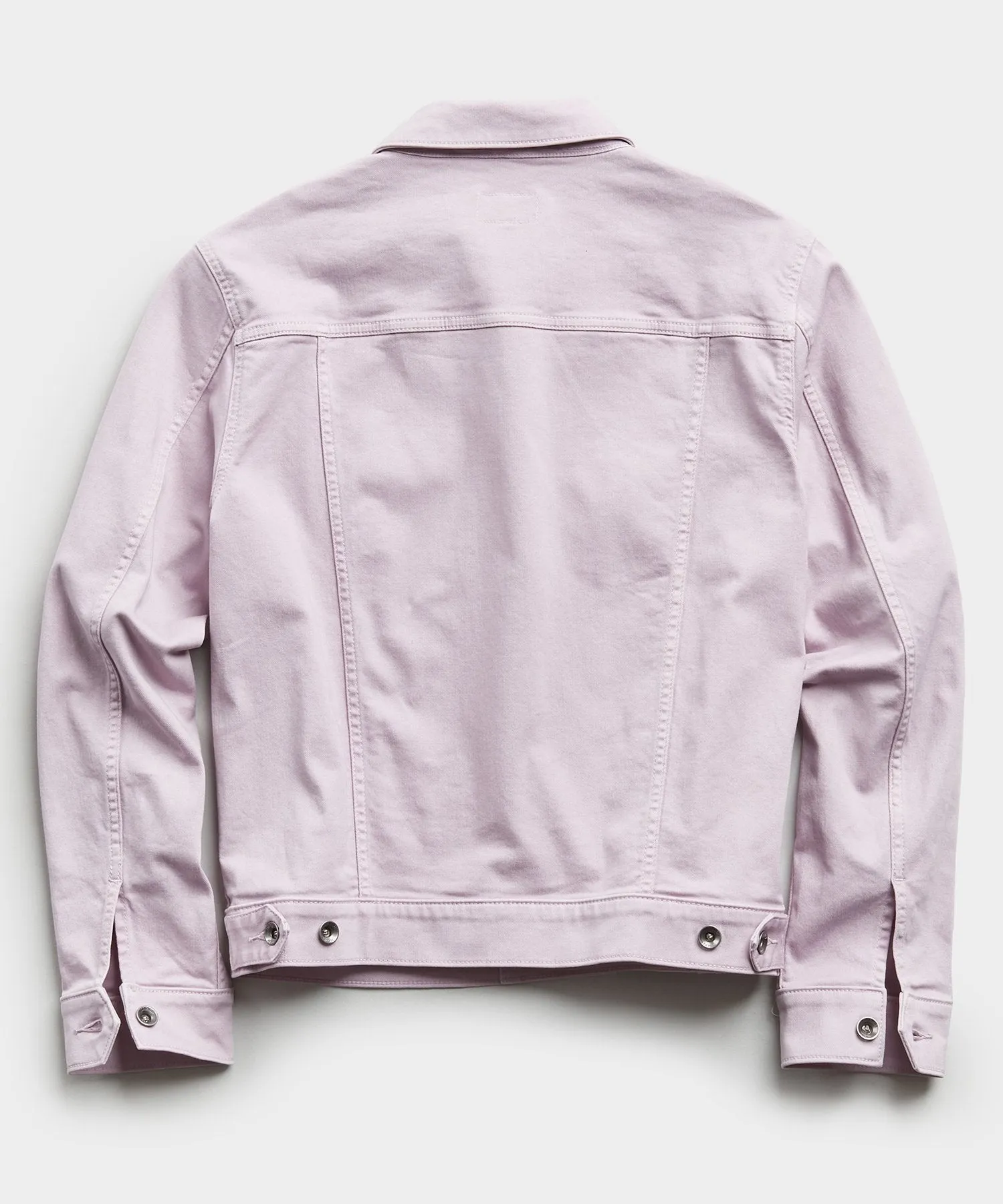 Garment Dyed Twill Jacket in Lavender