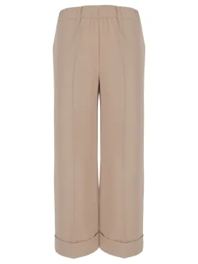 Glossy Finish Women's Trousers