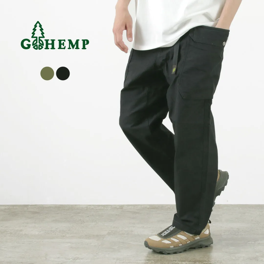 GOHEMP / Ultimate trousers Hemp cotton/recycled polyester Weathercross