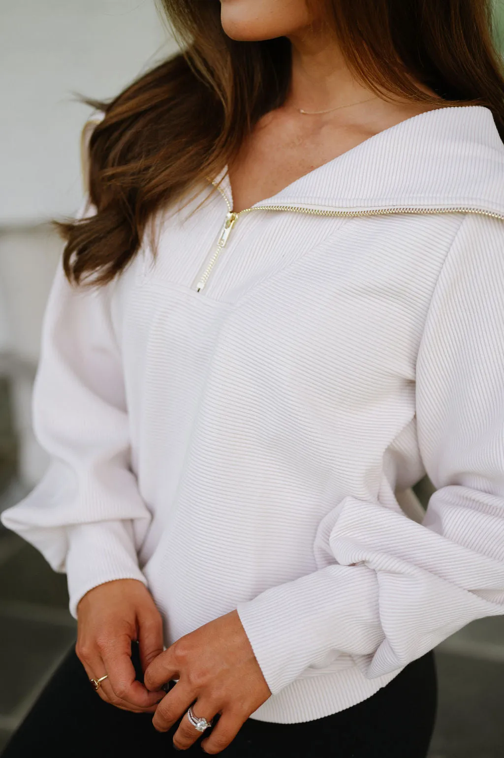 Hanson Pullover-Cream