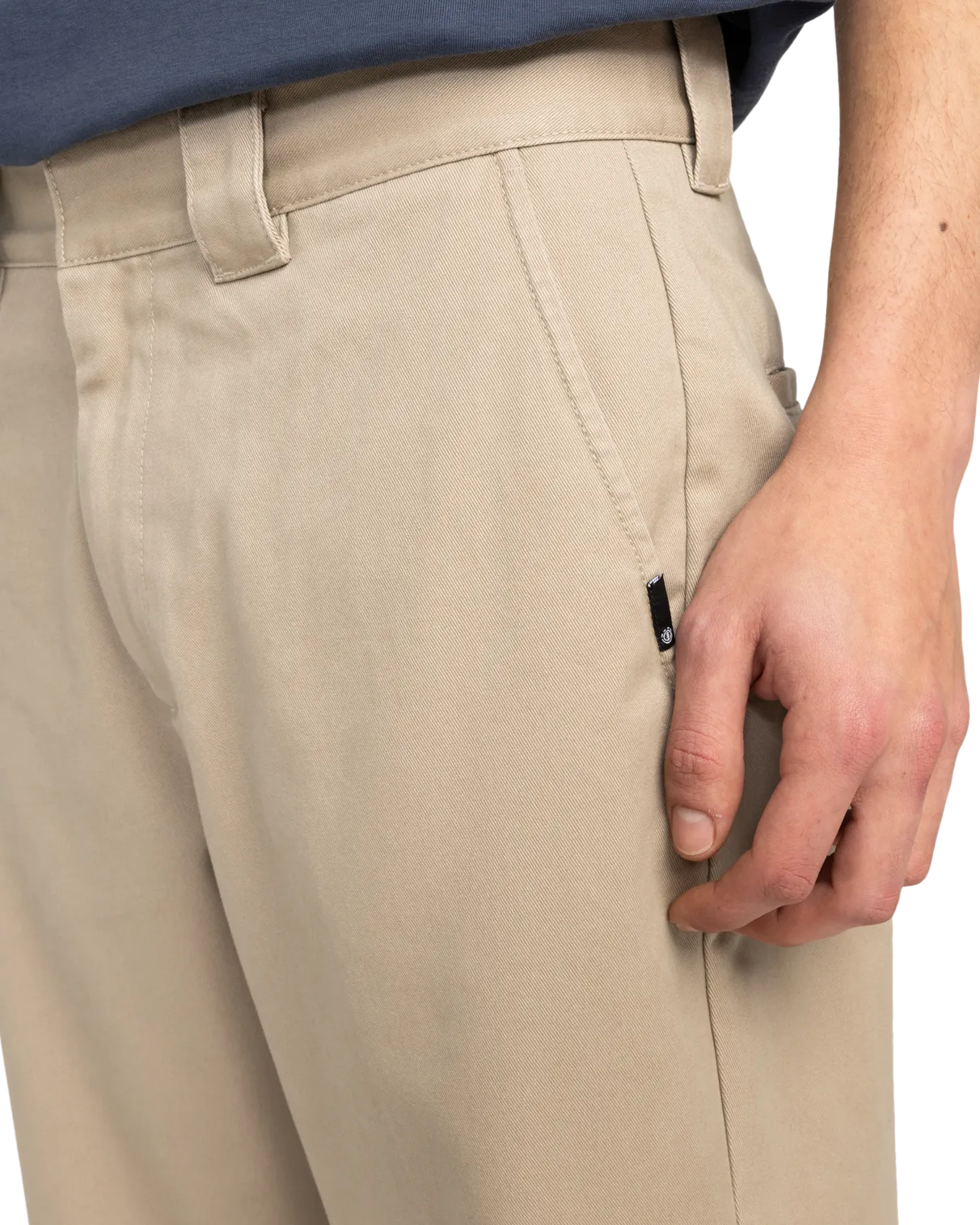 Howland Work Chino Trousers in Aluminium