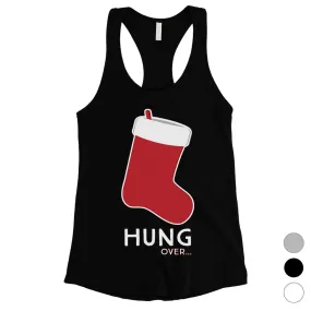 Hungover Christmas Stocking Womens Tank Top