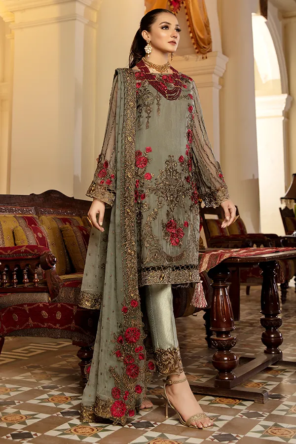 Imrozia Premium Regence Luxury Chiffon Collection – I-126 Voeux