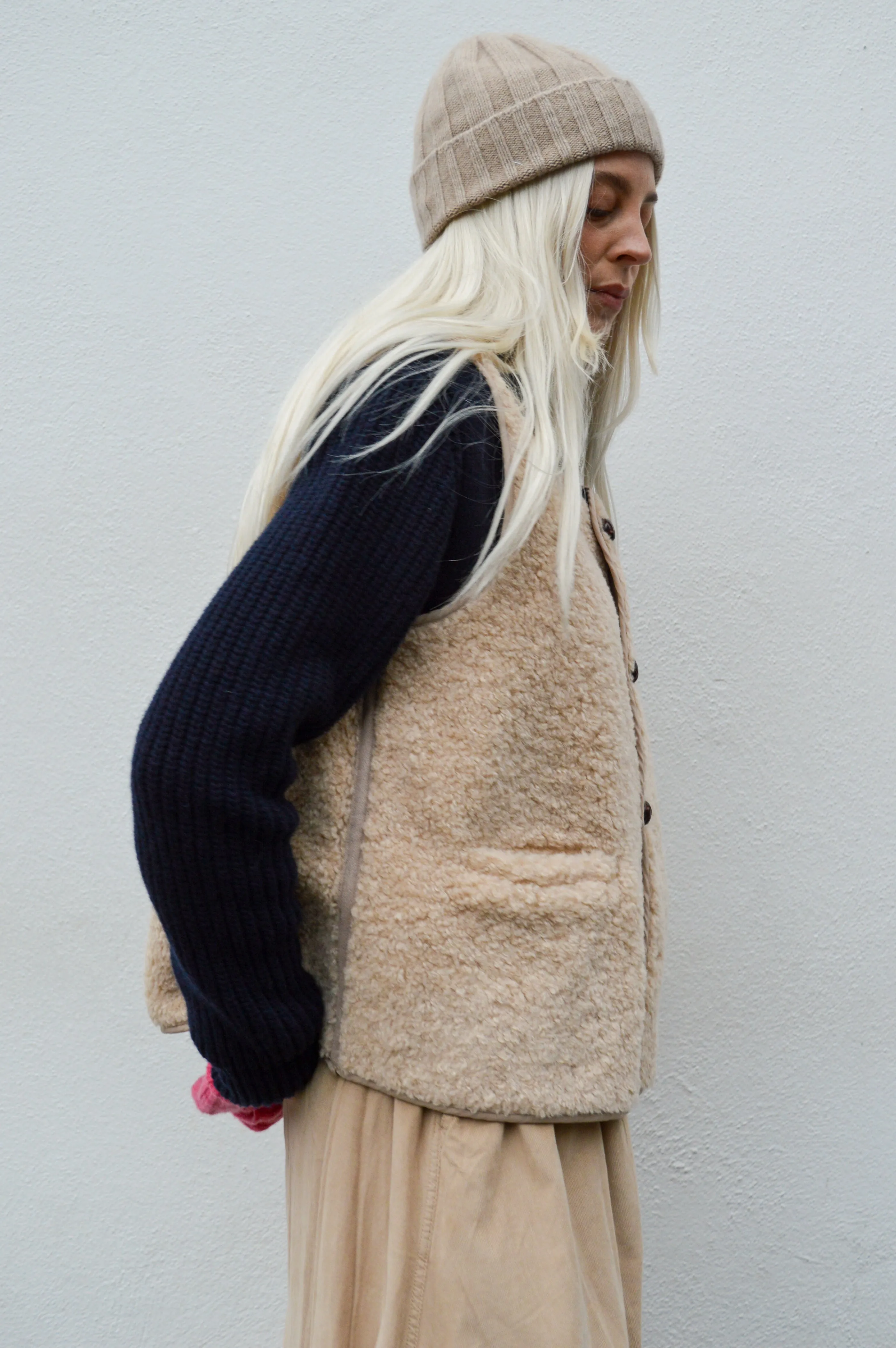 Indi & Cold Crudo Teddy Vest