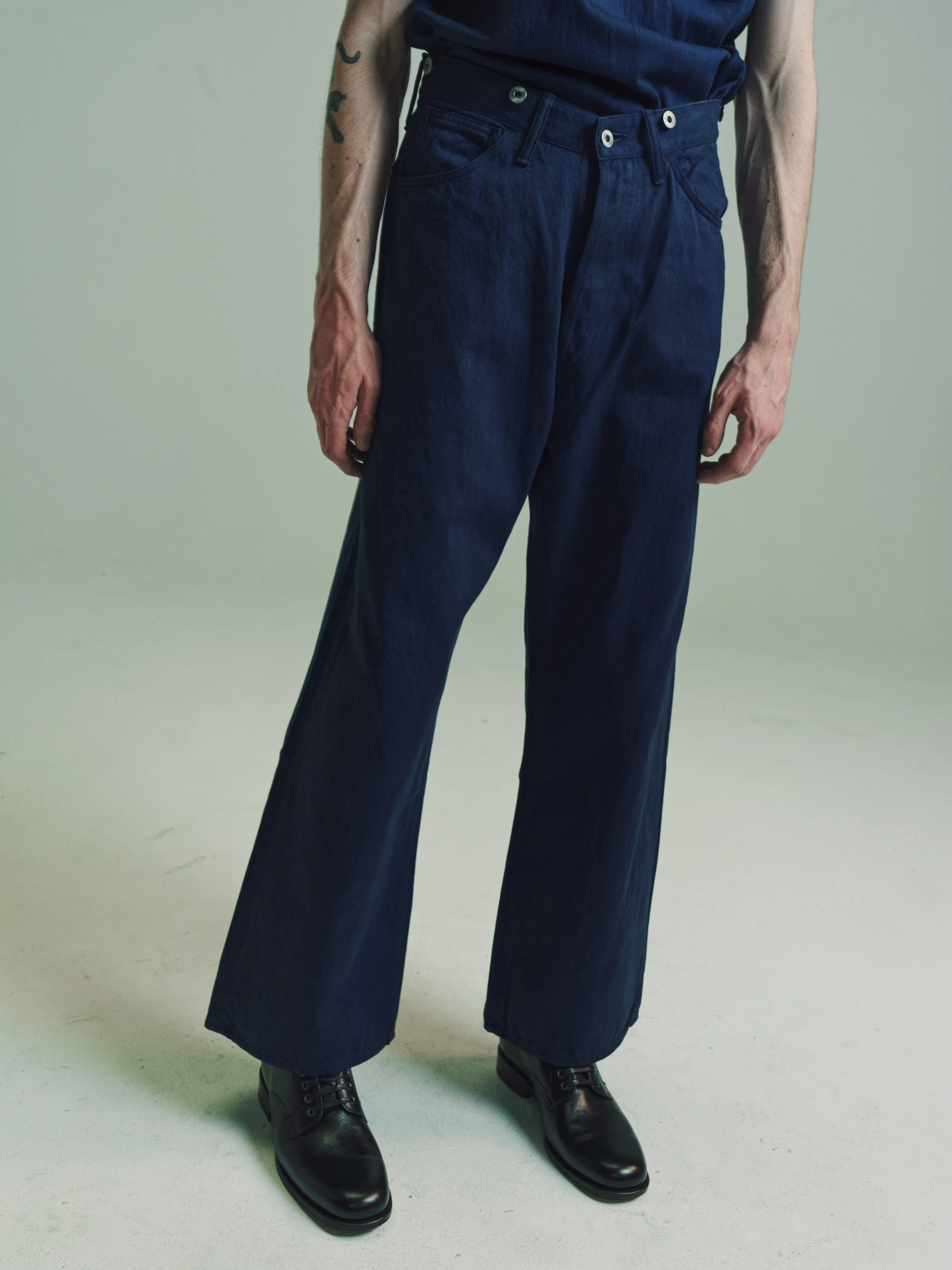 Indigo LOT. 209 Buckle-Backed Trousers