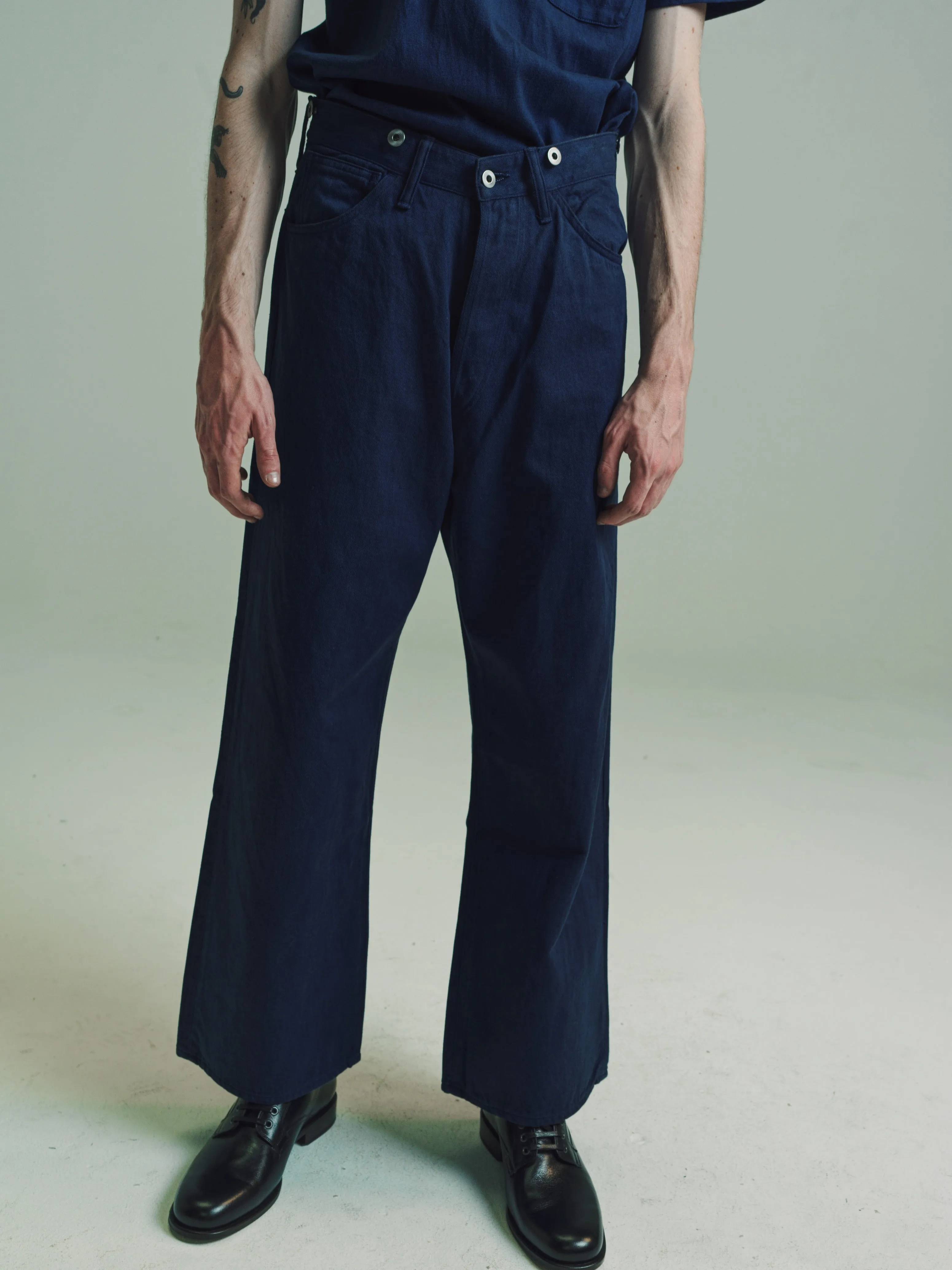 Indigo LOT. 209 Buckle-Backed Trousers