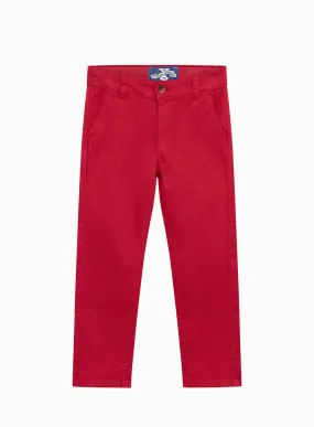 Jacob Trousers in Red