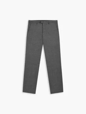 Jordan Polywool Skinny Grey Sharkskin Suit Trouser