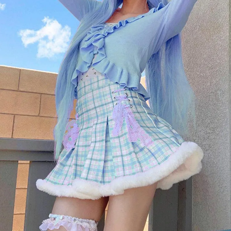 Kawaii Plaid Skirt