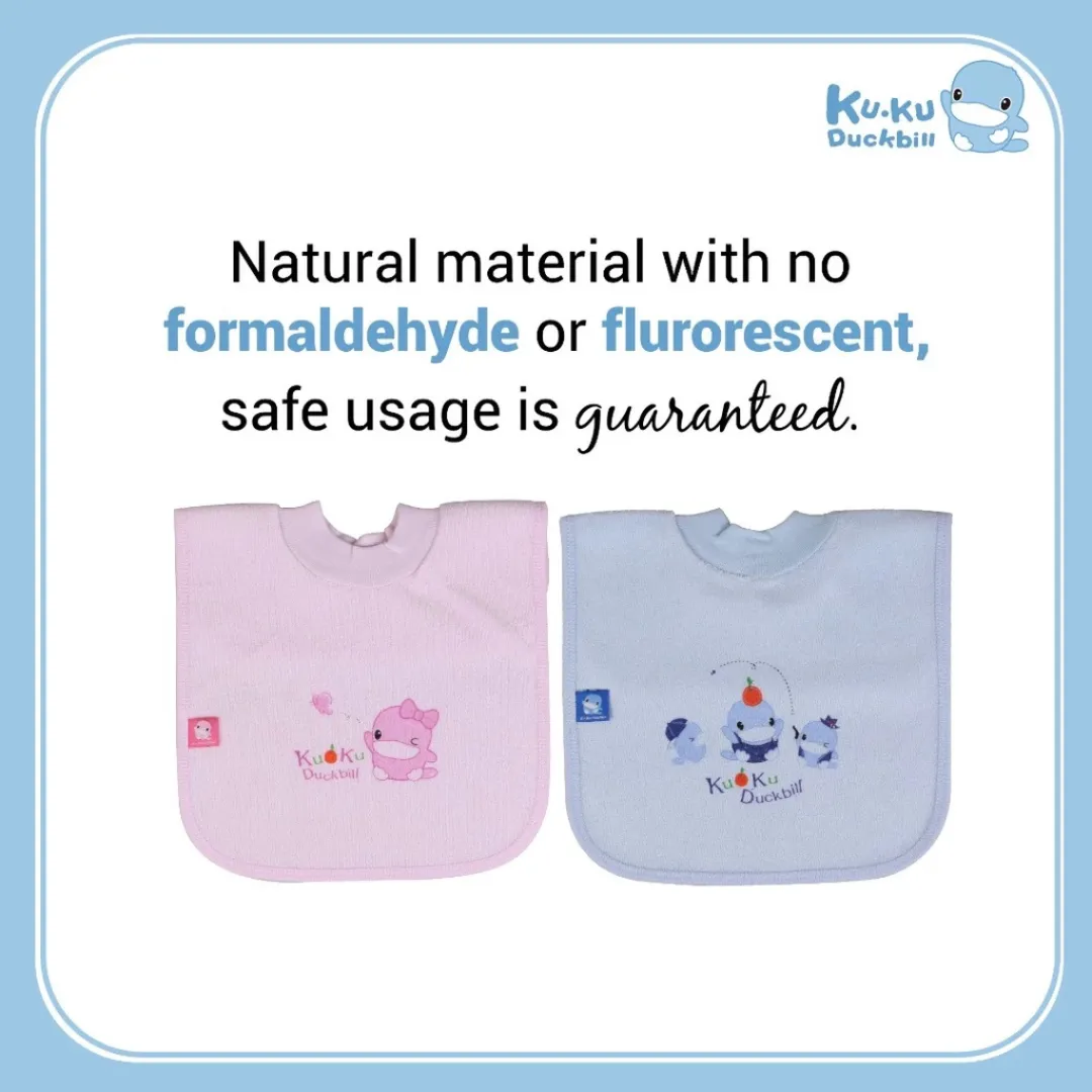 Kuku Duckbill Pullover Bib - Blue (KU2229)