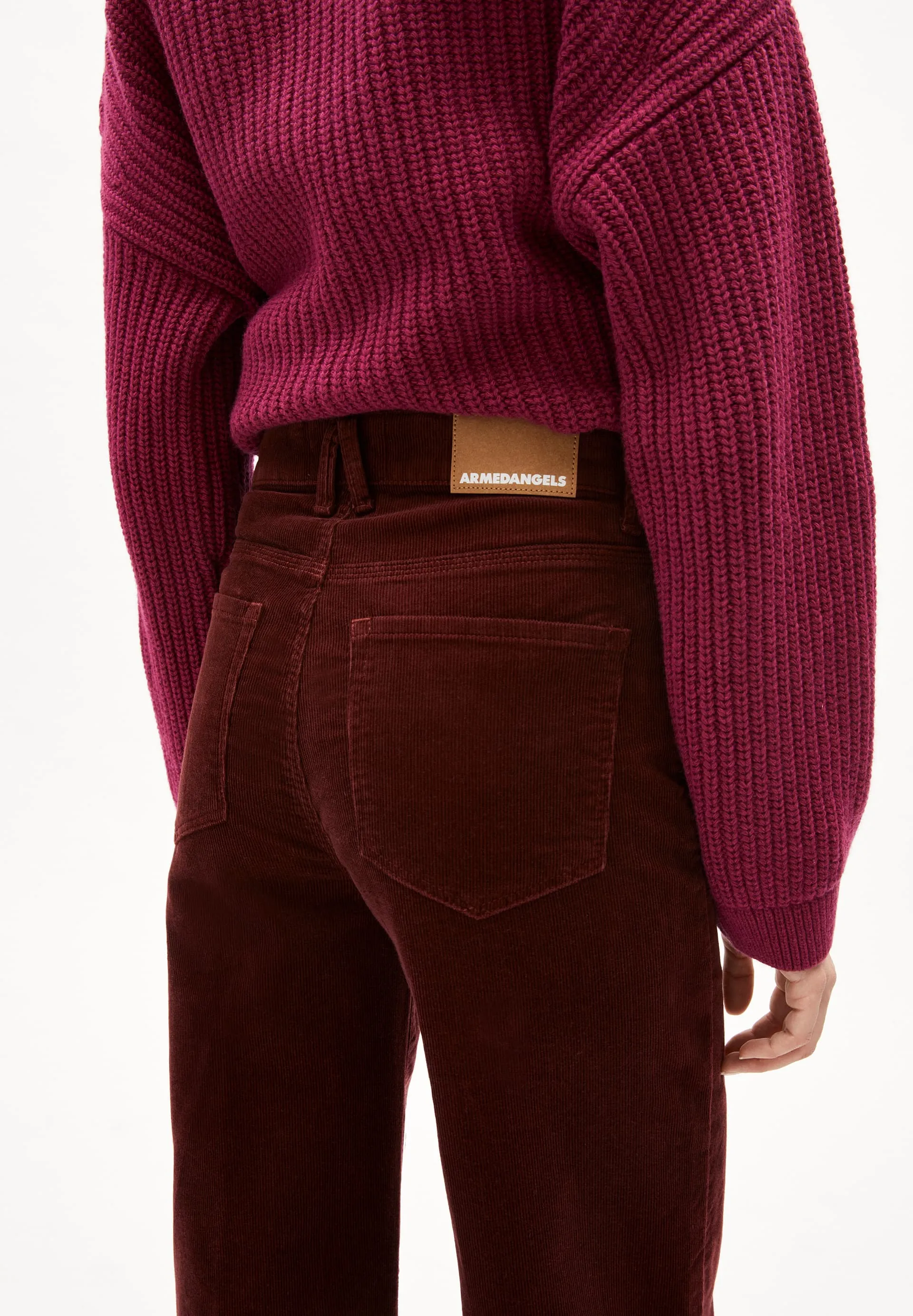 LAST ONE in 32/32 - Murliaa Corduroy Pants - Cranberry Juice