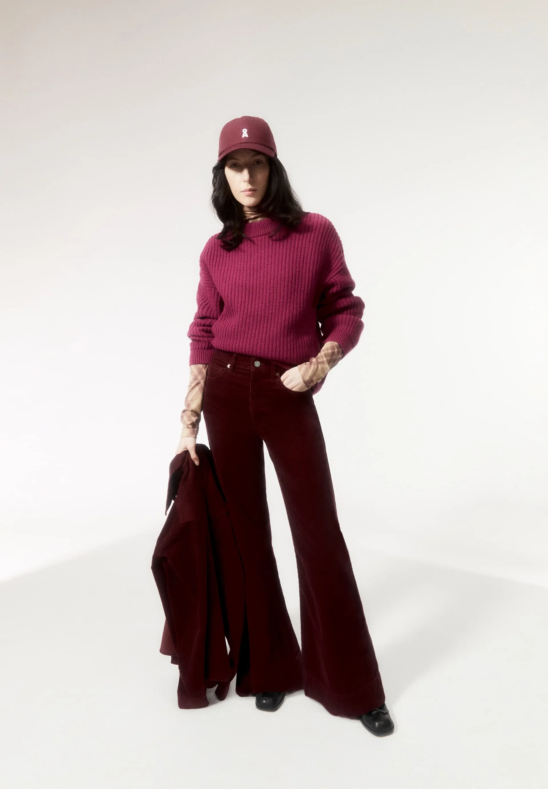 LAST ONE in 32/32 - Murliaa Corduroy Pants - Cranberry Juice