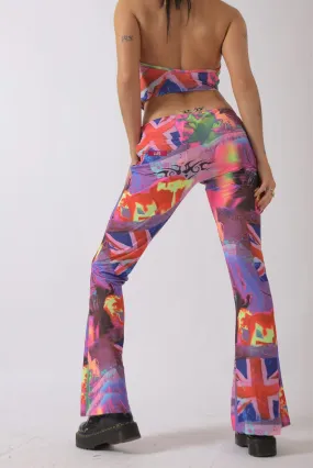 London Callin' Print Trousers