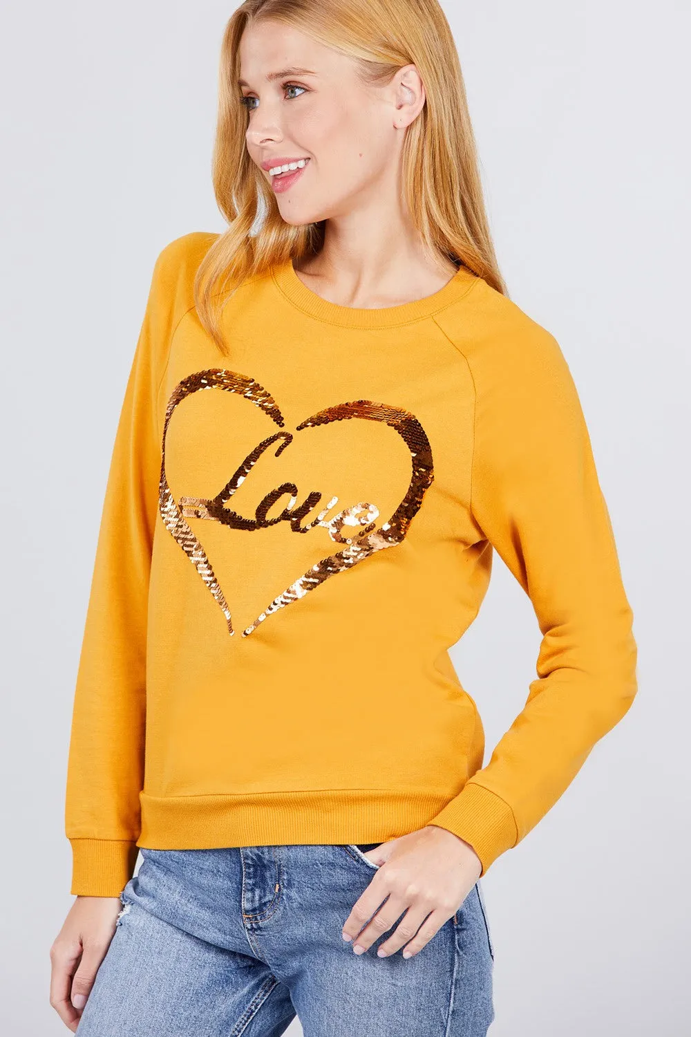 Love Sequins Pullover