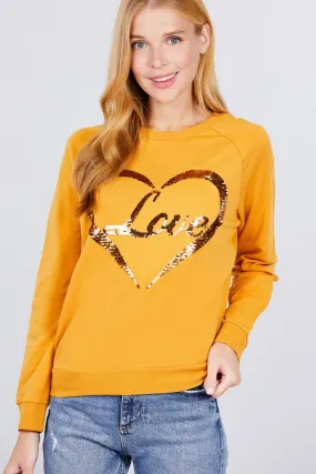 Love Sequins Pullover