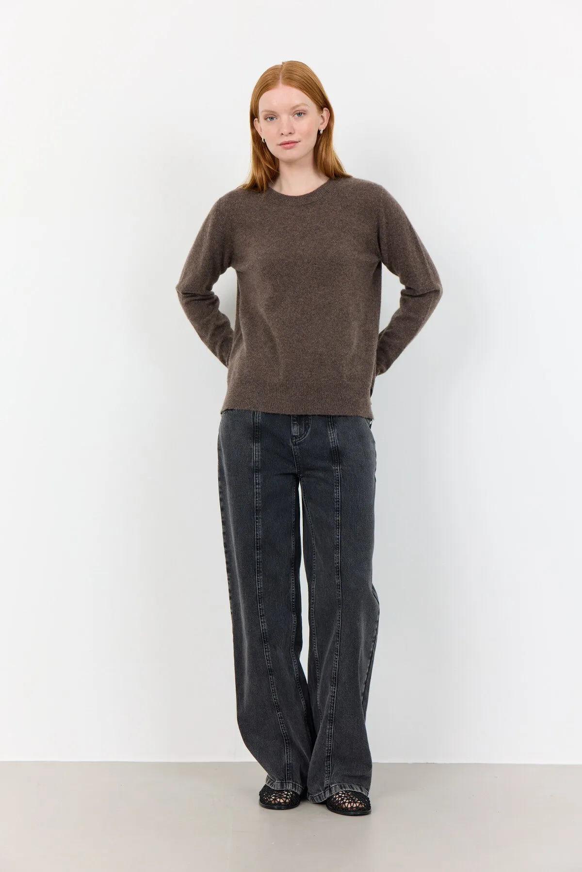 LR-ELOISE 2 Knit Dark brown