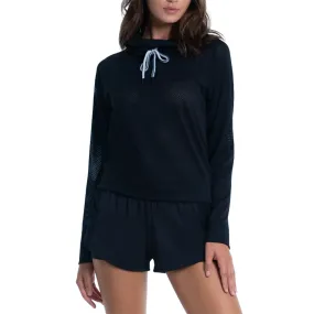 Lucky In Love High Neck Womens Tennis Pullover