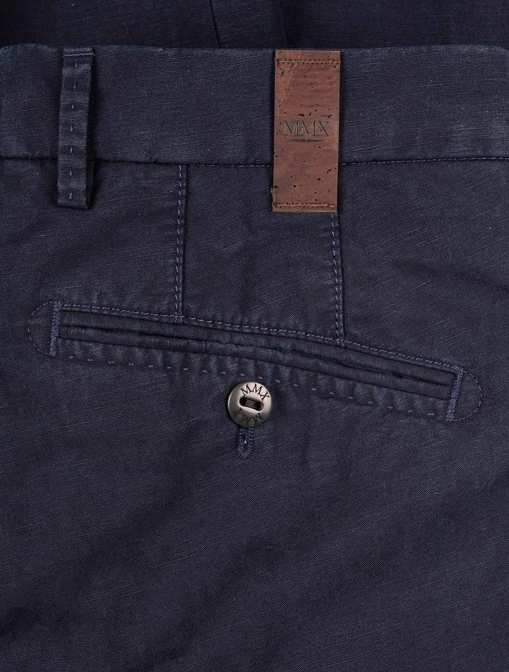 Lynx Linen Trouser Navy