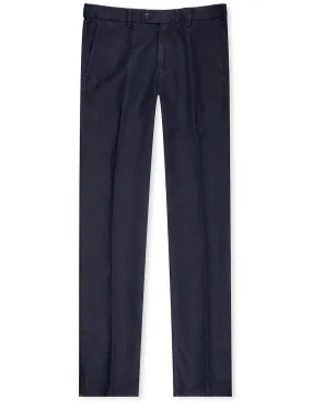 Lynx Linen Trouser Navy