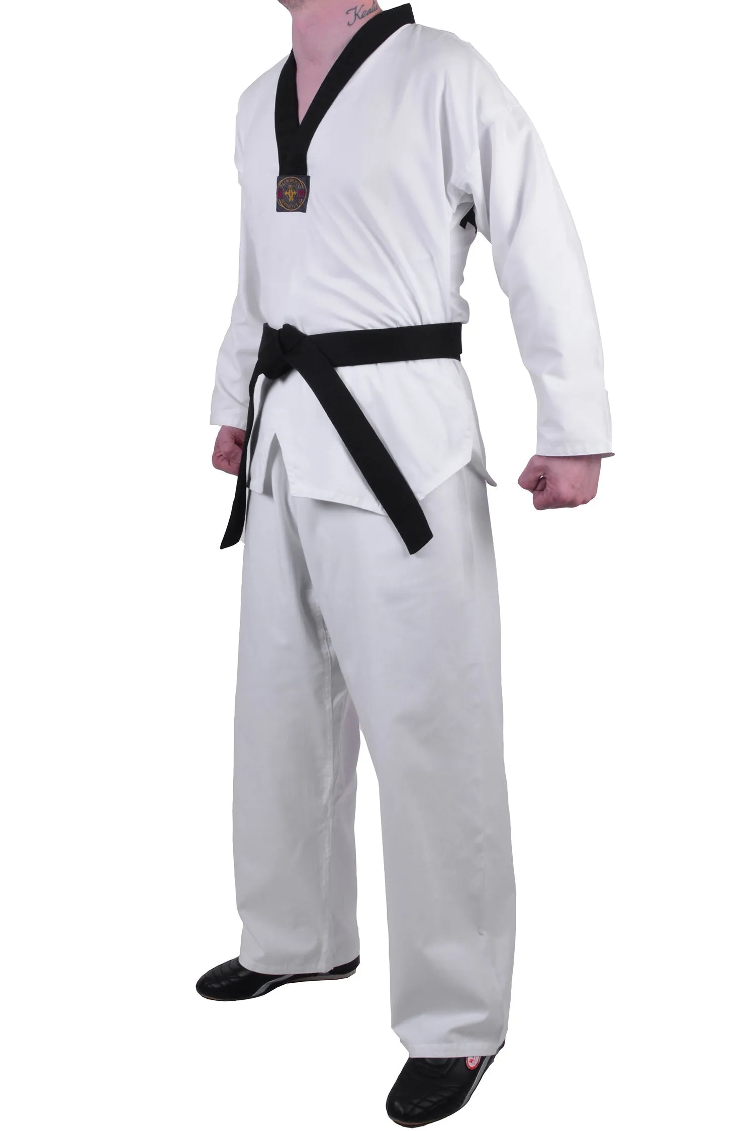 MAR-038B | WT Taekwondo Student Uniform for Students   FREE BELT