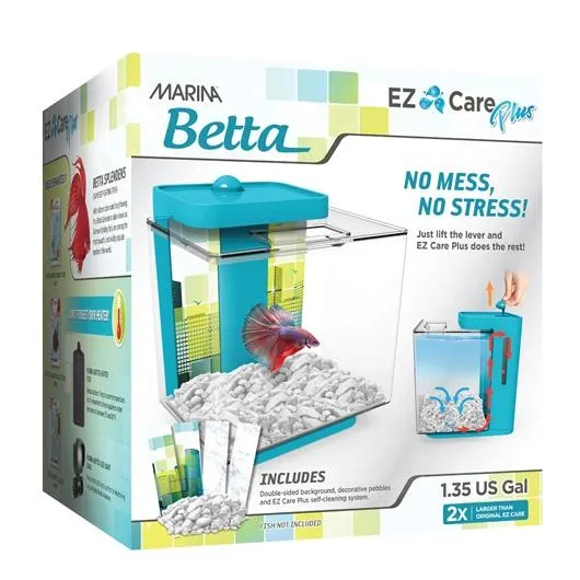 MARINA EZ CARE PLUS BETTA AQUARIUM BLUE 5L