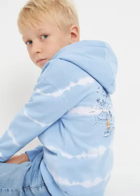 Mayoral Mini Boy Wave blue Tie dye pullover