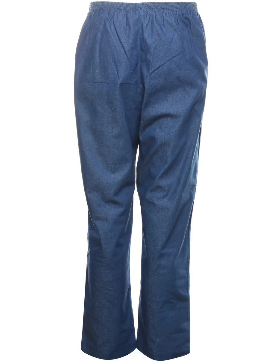 Medium Wash Denim Trousers - W26 L31