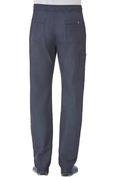 Men's Contrast Piping Cargo Pant by Maevn (Regular) XS-3XL /  HEATHER GREY