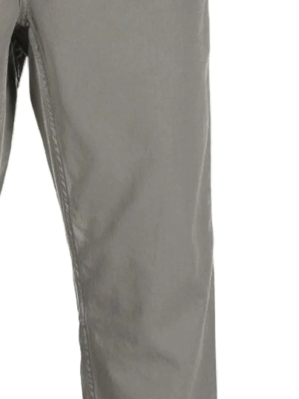 Misty Grey Garment Dyed Trousers