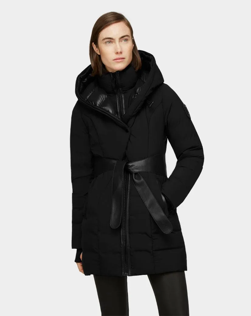 MODA DOWN PUFFER WITH REMOVABLE FUR