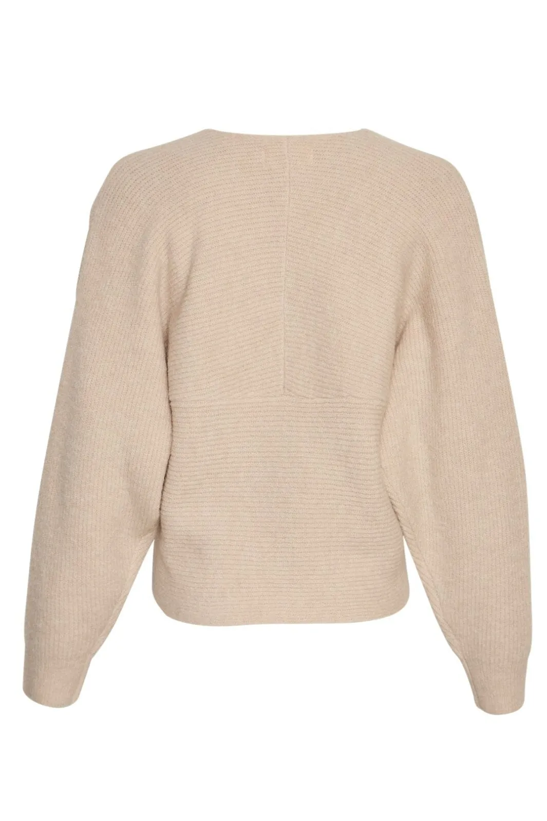 Moss Copenhagen - Mschzinelle Hope Wrap Pullover - Peyote