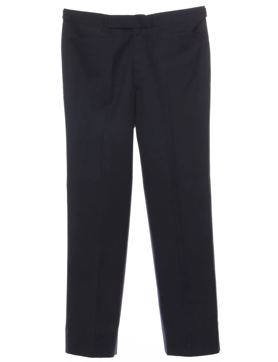 Navy Classic Trousers - W35 L31