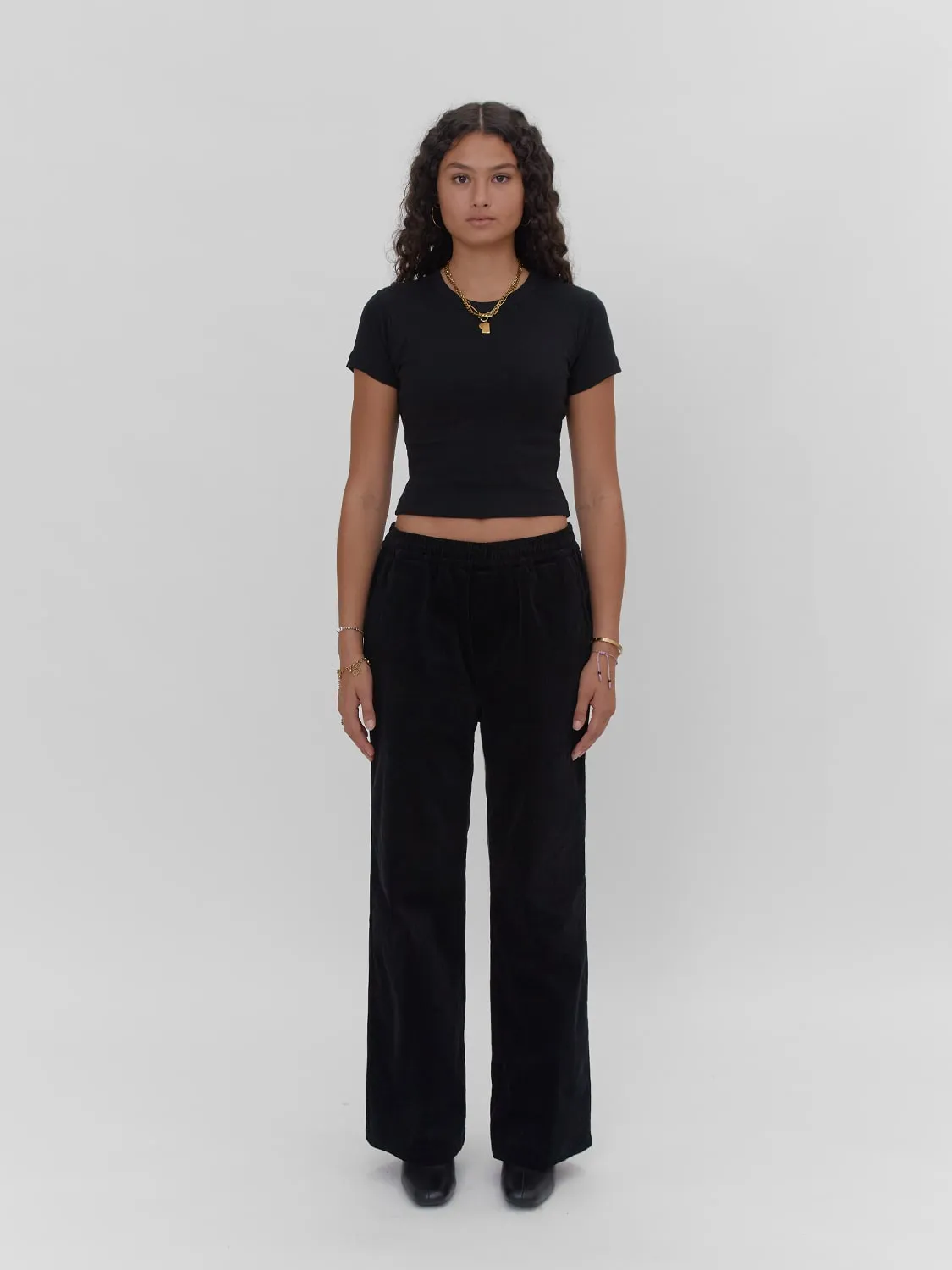 NEW: Lexington Corduroy Pants Black