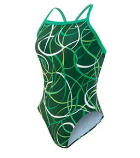 NIKE Swim Ribbons Powerback Female Tank (22-24 Only)