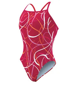 NIKE Swim Ribbons Powerback Female Tank (22-24 Only)