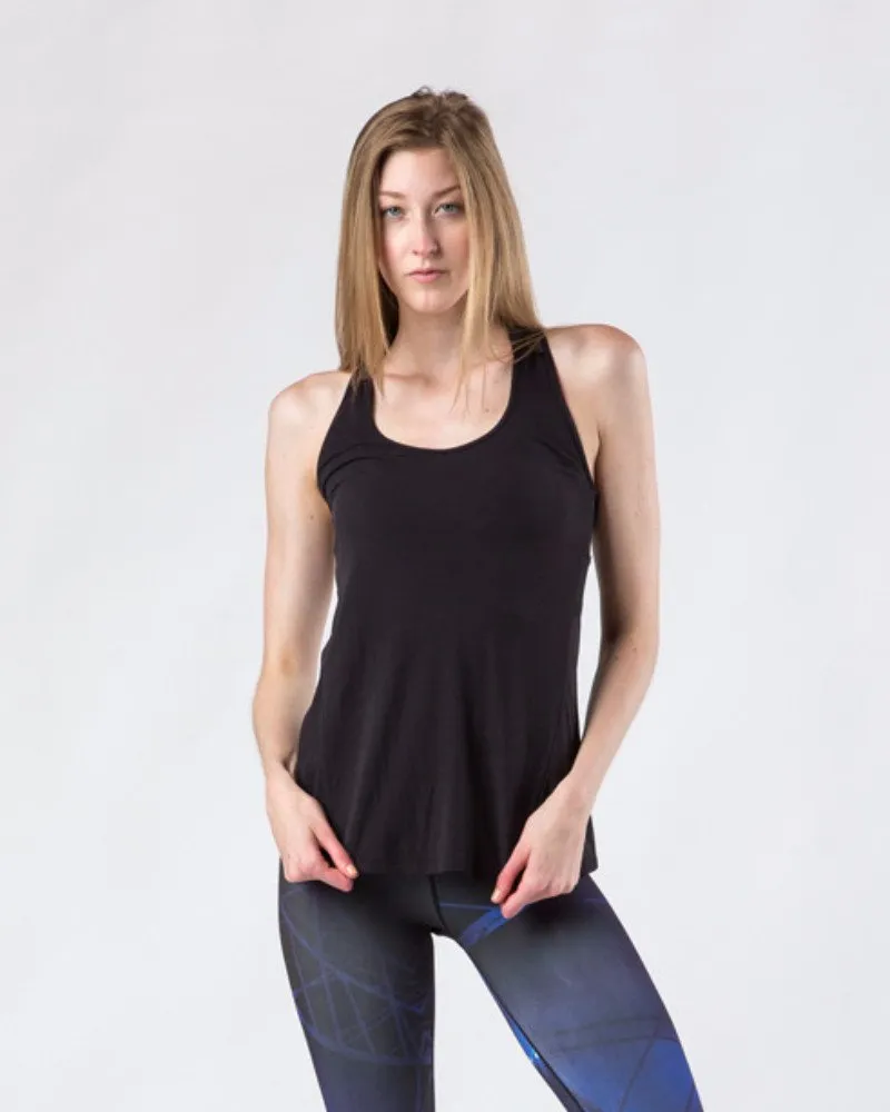 NUX Athena Mesh Running Tank | Black